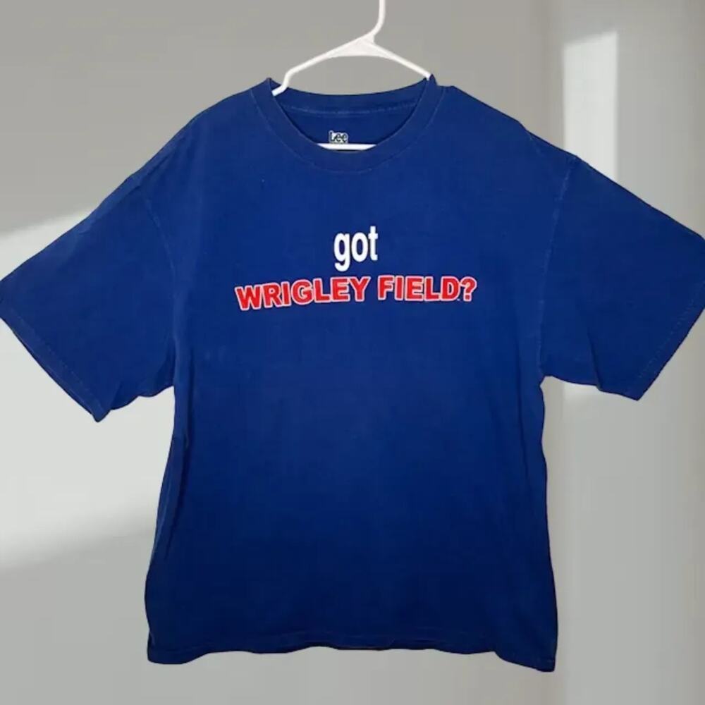 Lee Sport “Got Wrigley Field?” Graphic T-Shirt – Royal Blue (Men’s XL)